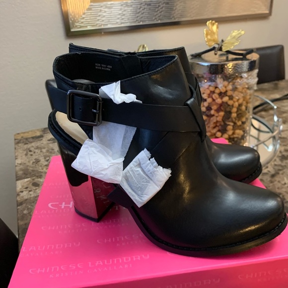 Kristin Cavallari Remi Mirrored blocked heel - Picture 6 of 8